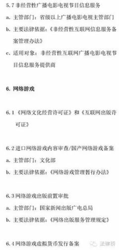 互联网企业业务资质指南 经营性互联网文化服务解析